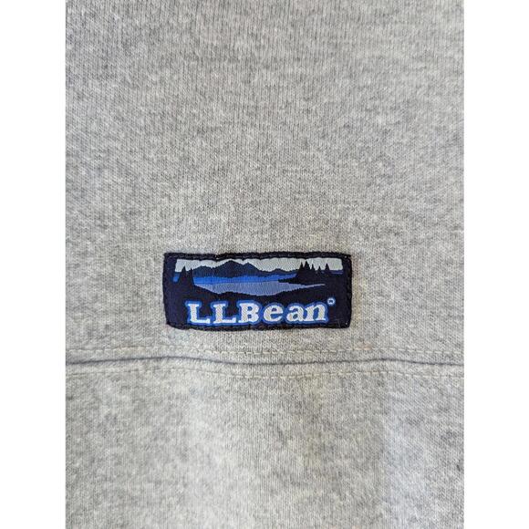 L.L.Bean Lakewashed Rugby Polo Shirt XXL Tall Gray Long Sleeve Traditional Fit - Picture 5 of 9